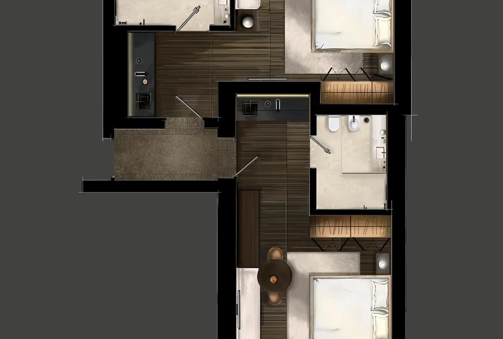 Master Trevi Lejlighedshotel Rom